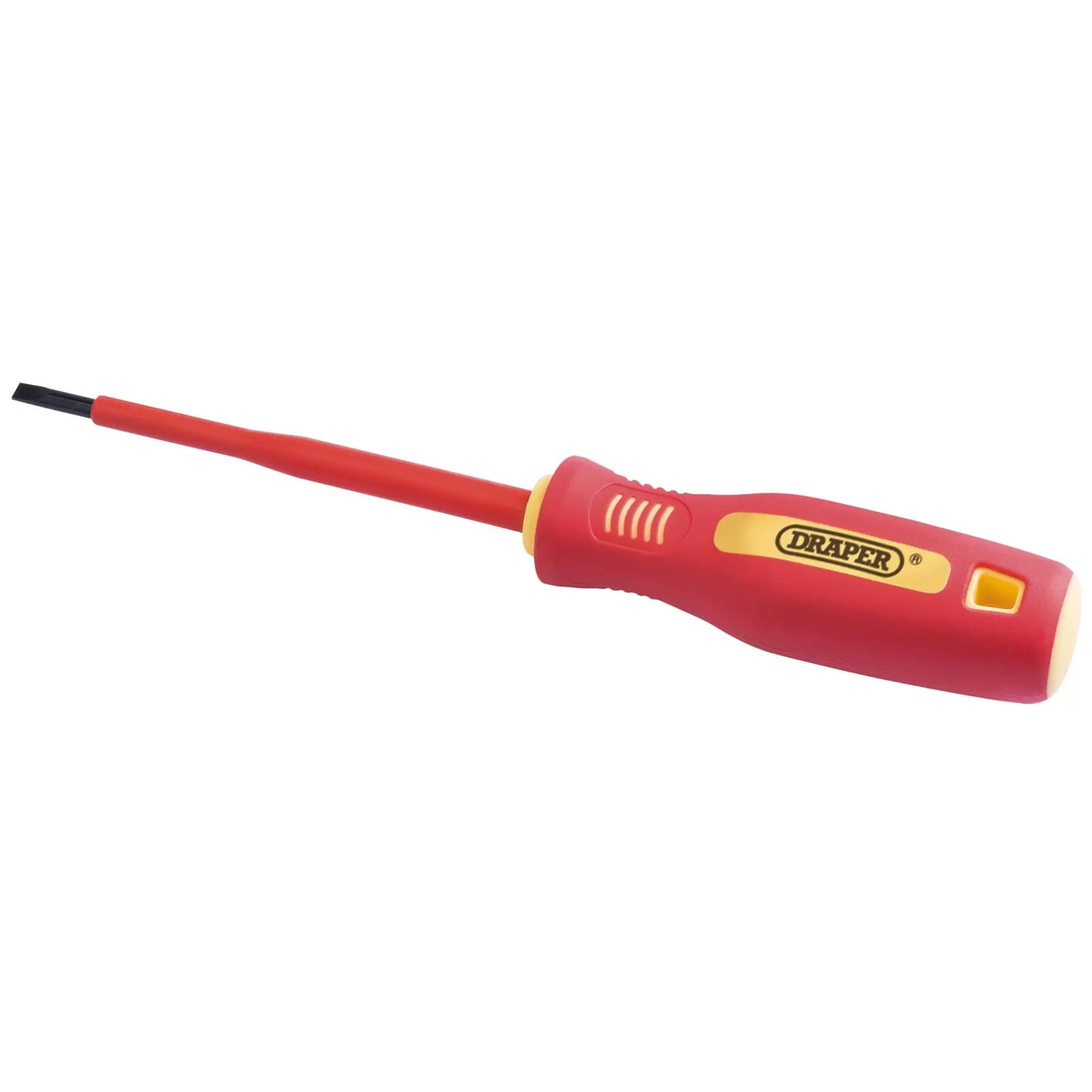 Draper Tools - 46523 - Fully Insulated Plain Slot Screwdriver, 4 x 100mm (Sold Loose)