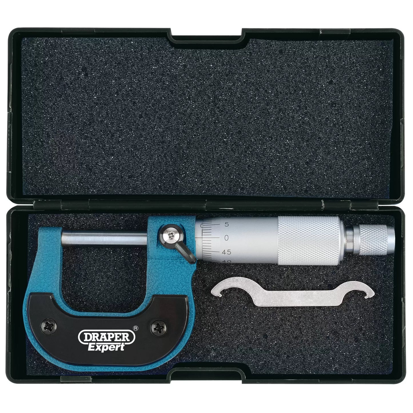 Draper Tools - 46603 - Draper Expert Metric External Micrometer, 0 - 25mm