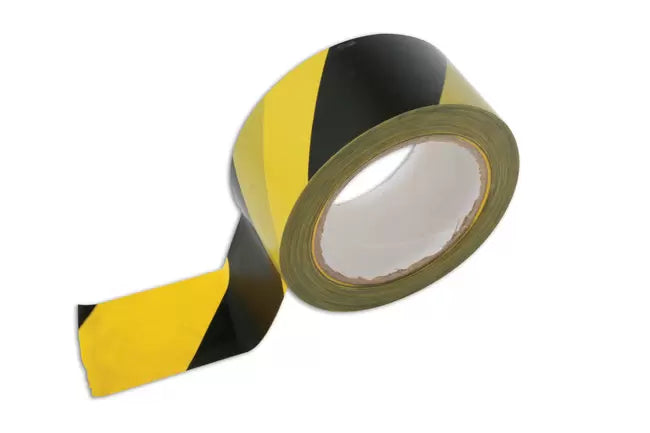 Laser - 4725 - Hazard Warning Tape 33m x 50mm