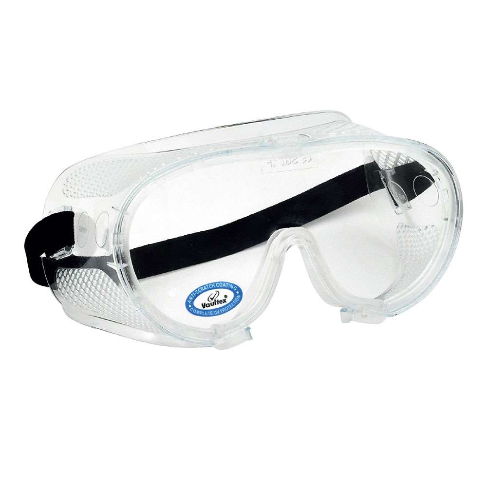 Vaultex V39 Clear lens Anti Scratch Vented Safety Goggles