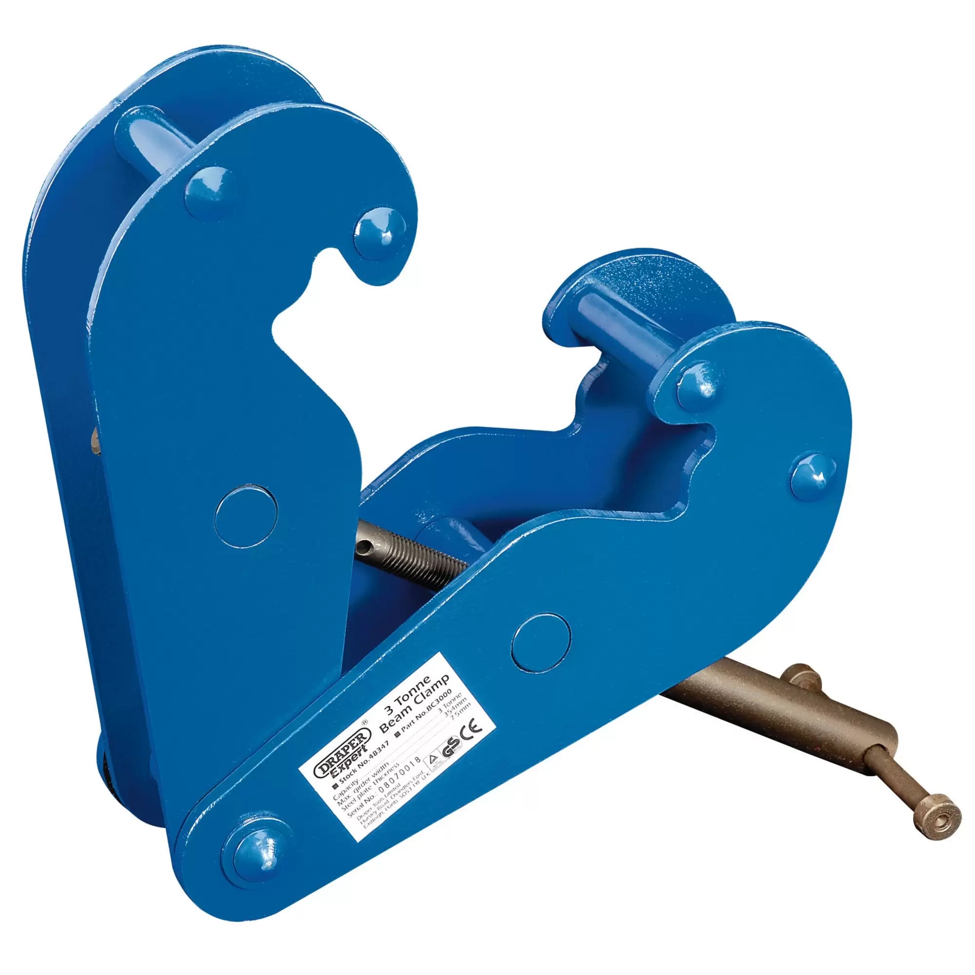 Draper Tools - 48347 - Draper Expert Beam Clamp, 3 Tonne