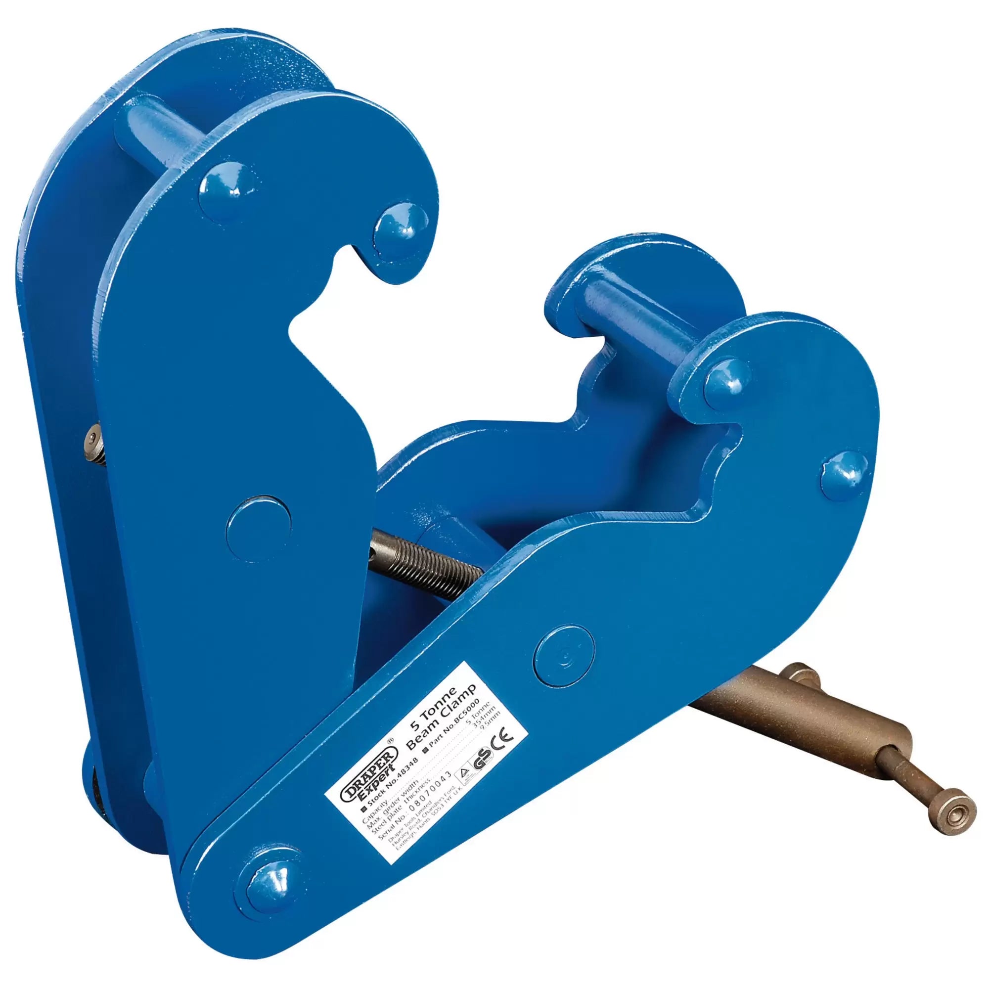 Draper Tools - 48348 - Draper Expert Beam Clamp, 5 Tonne