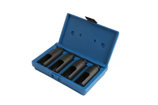 Laser - 4843 - Diesel Injector Nozzle Sockets 1/2"D 4pc