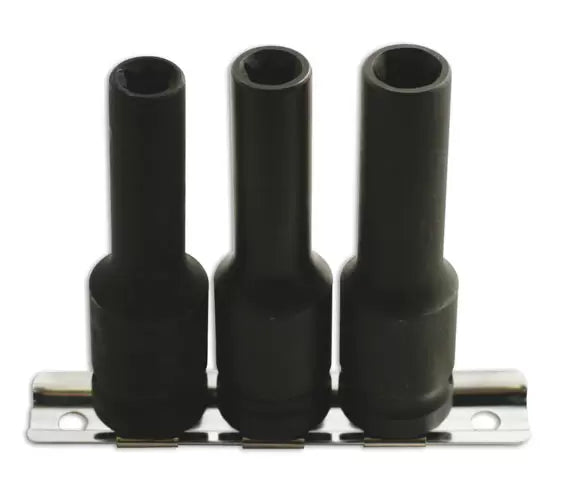 Laser - 4873 - Impact Star Socket Set 1/2"D 3pc