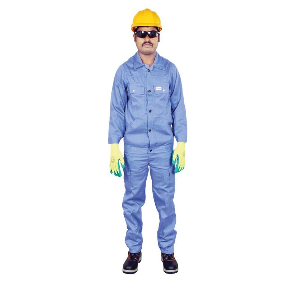 Vaultex CPV 190GSM Twill Pant & Shirt, Petrol Blue, Large