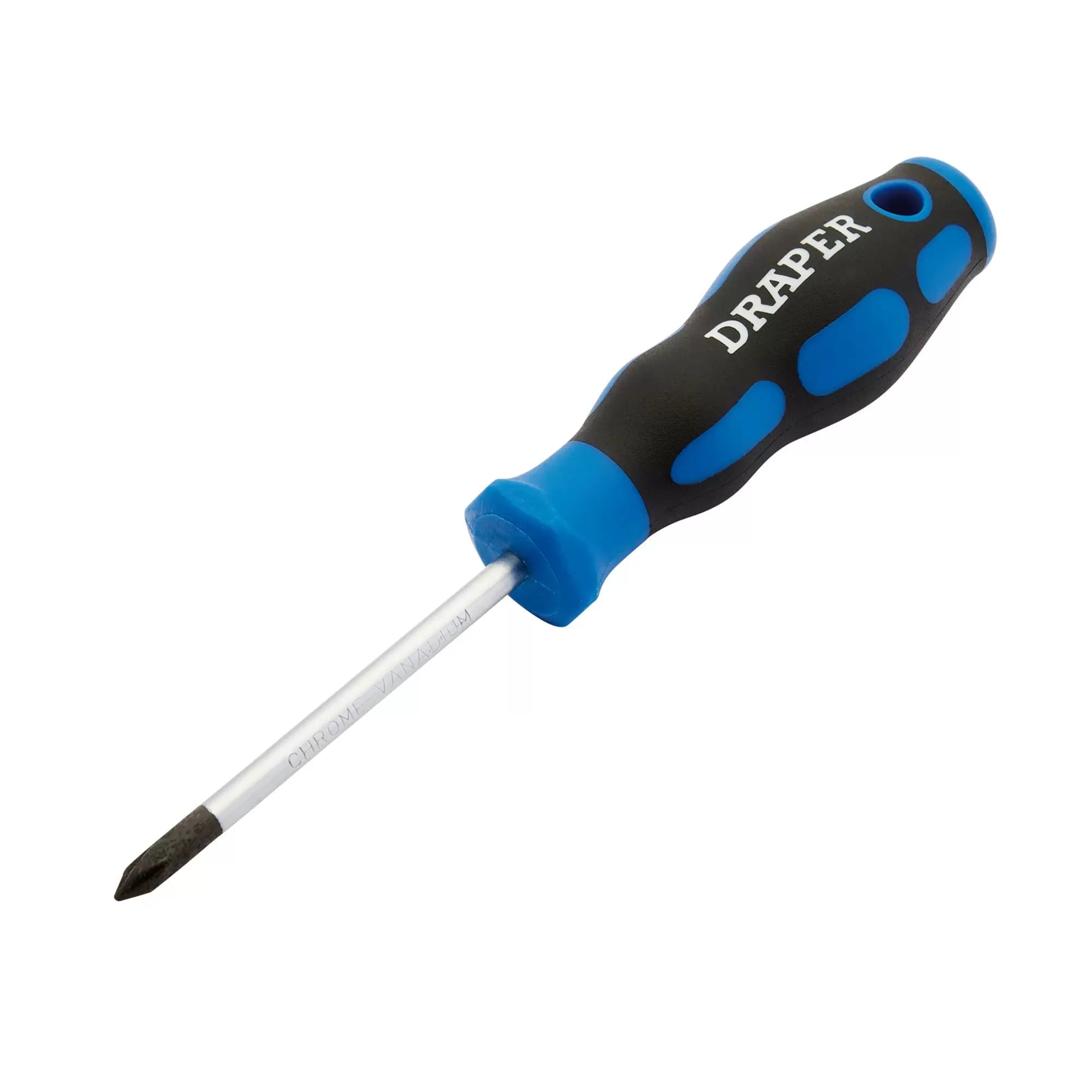 Draper Tools - 48931 - Soft Grip Cross Slot Screwdriver, No.1 x 75mm