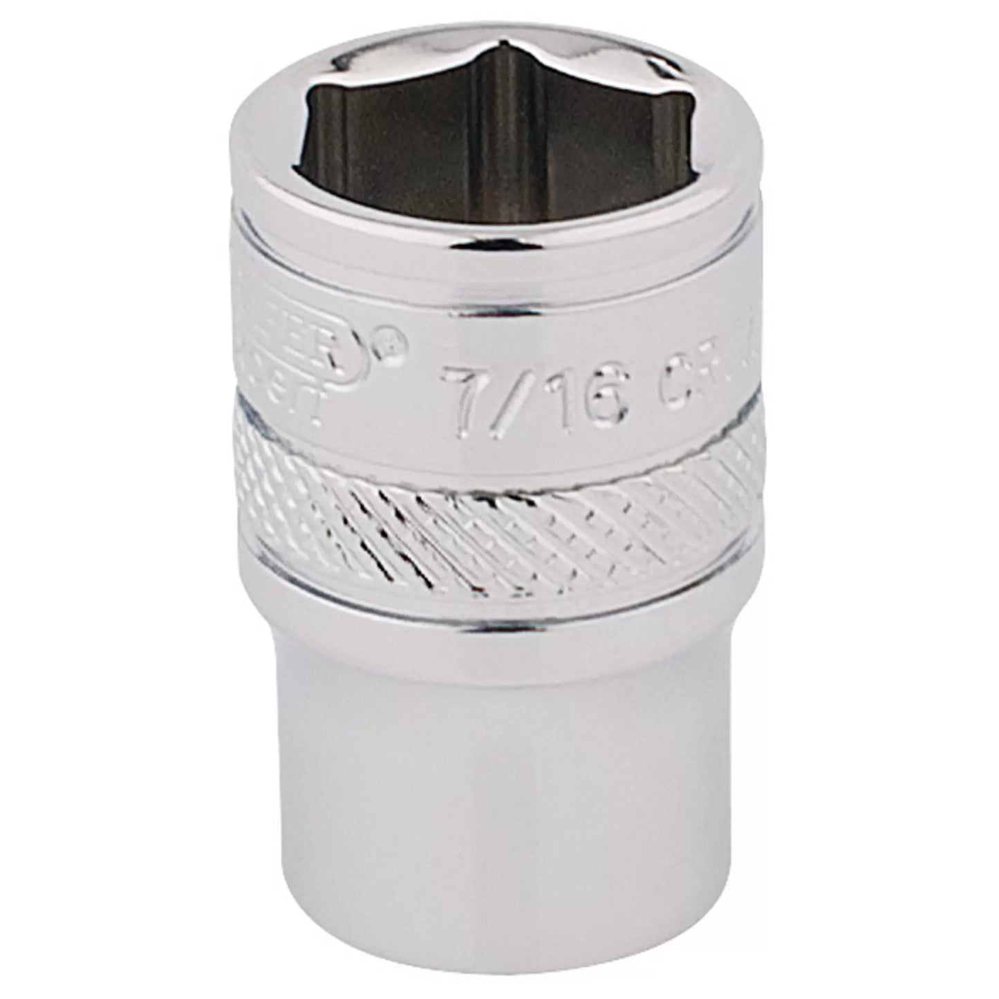 Draper Tools - 48942 - Draper Expert HI-TORQ® 6 Point Socket, 1/4" Sq. Dr., 7/16"
