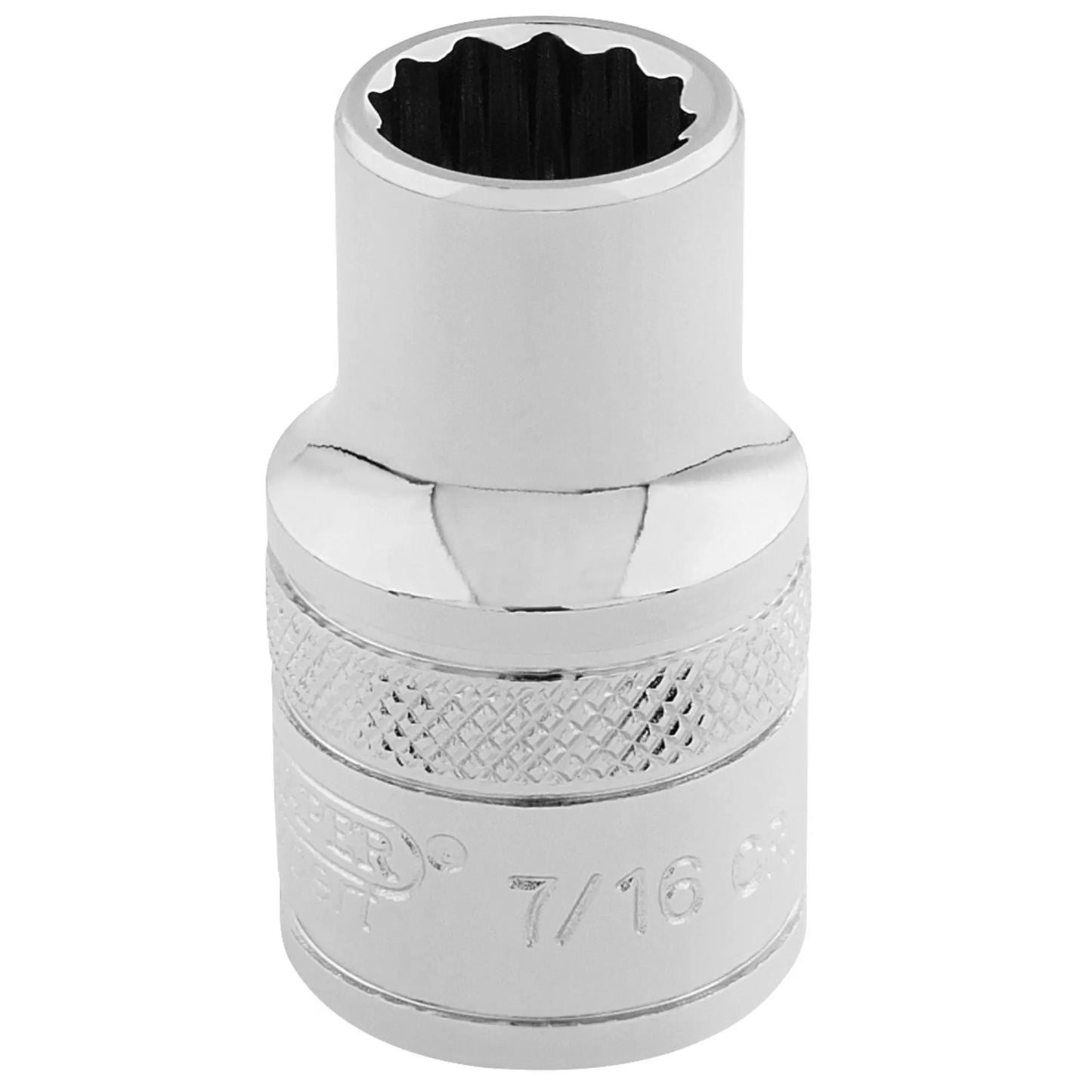 Draper Tools - 49018 - Draper Expert HI-TORQ® 12 Point Socket, 3/8" Sq. Dr., 7/16"