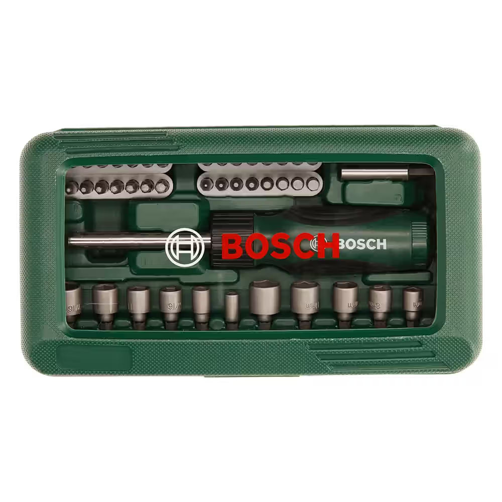Bosch 46-Piece Professional Screwdriver & Tool Bit Accessory Set