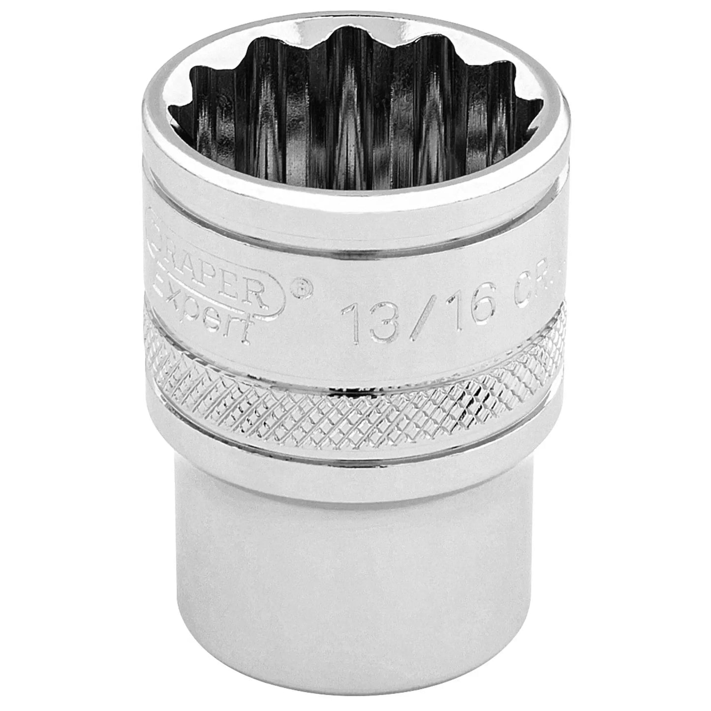 Draper Tools - 49482 - Draper Expert HI-TORQ® 12 Point Socket, 3/8" Sq. Dr., 13/16"