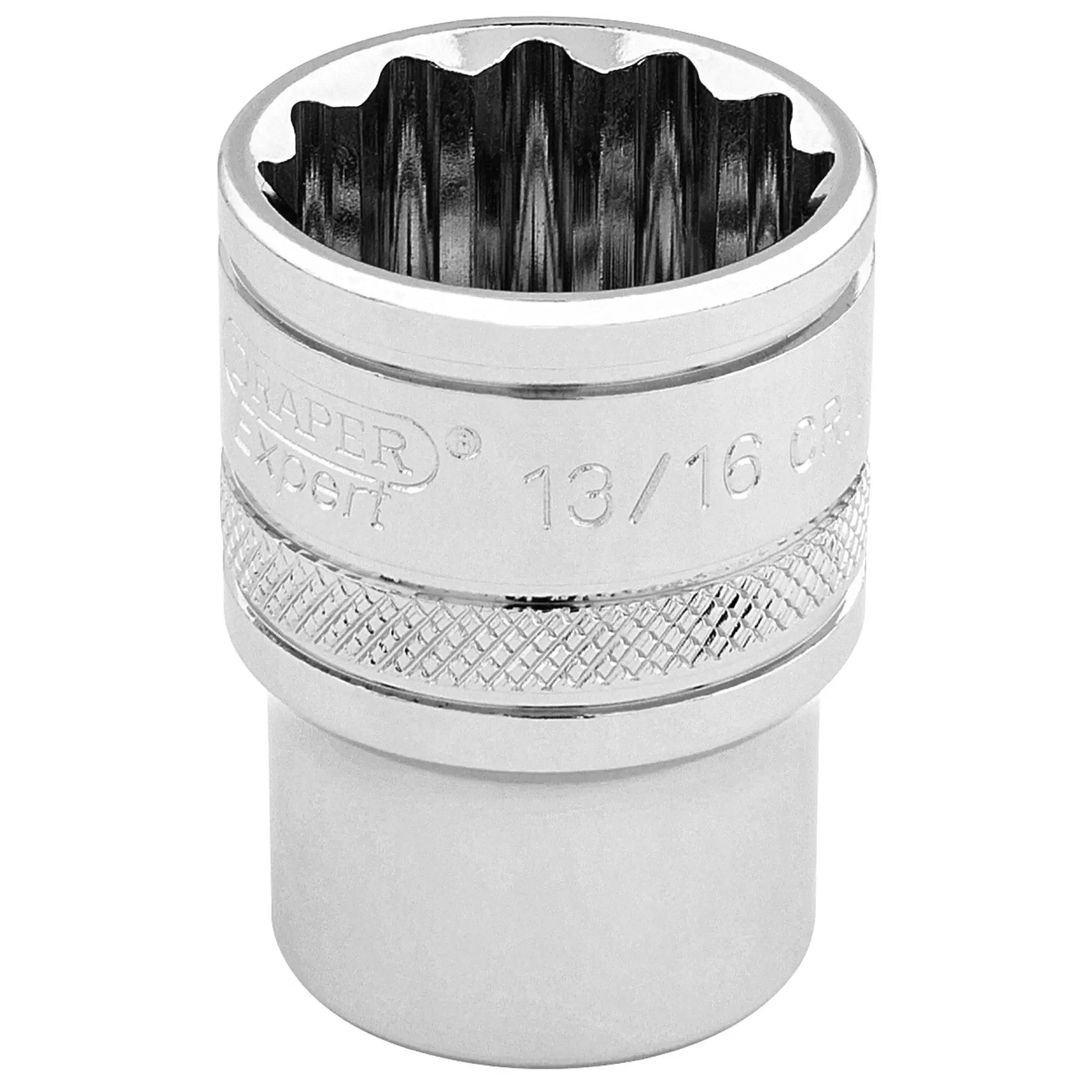 Draper Tools - 49482 - Draper Expert HI-TORQ® 12 Point Socket, 3/8" Sq. Dr., 13/16"