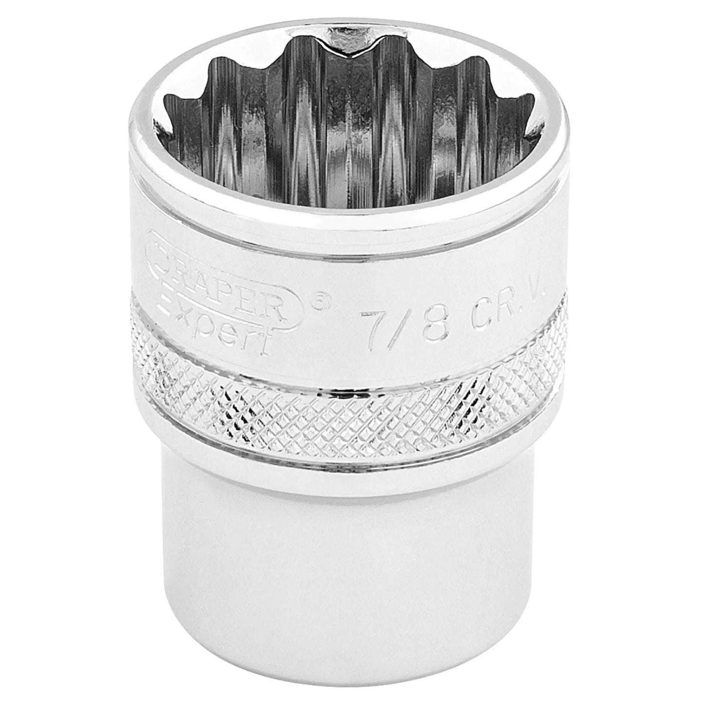 Draper Tools - 49483 - Draper Expert HI-TORQ® 12 Point Socket, 3/8" Sq. Dr., 7/8"