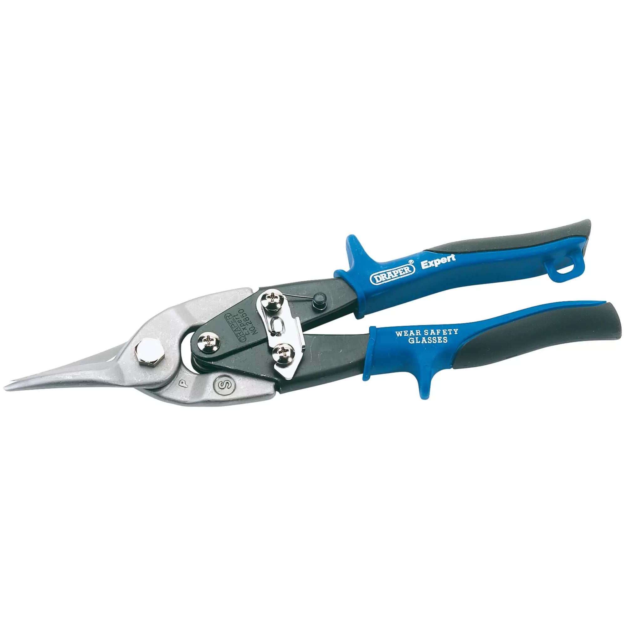 Draper Tools - 49905 - Draper Expert Soft Grip Compound Action Tin Snips, 250mm