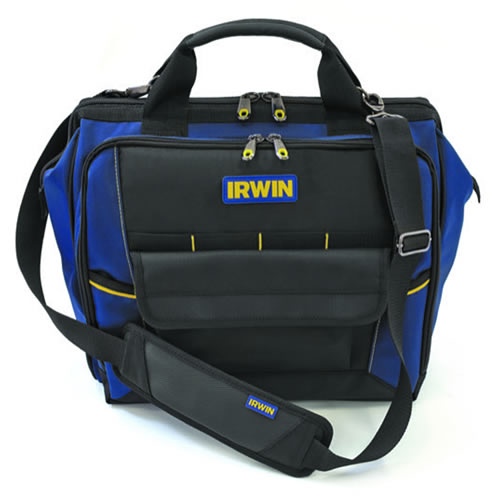 IRWIN 2017825 Defender Tech Tool Bag Blue/Black