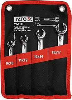 Yato Flare Nut Wrench Set 8x10, 11x12, 13x14, 15x17mm – YT-0143