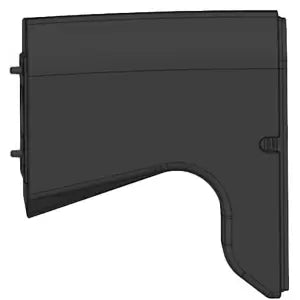 Durite 4-870-61 - Long Bracket Including Plastic Covers (PSS) Bg1