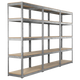 Racking Unit with 5 Shelves 350kg Capacity Per Level - Set of 3