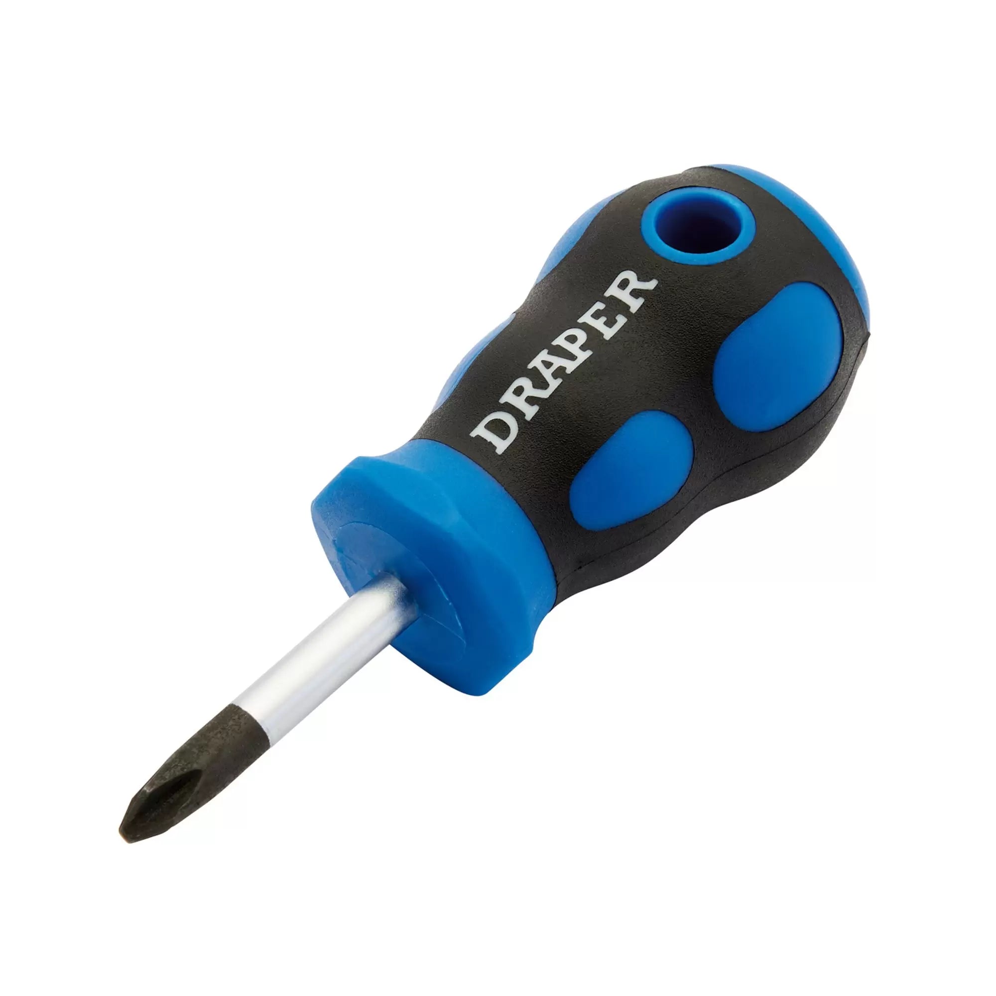 Draper Tools - 50181 - Soft Grip Cross Slot Screwdriver, No.2 x 38mm