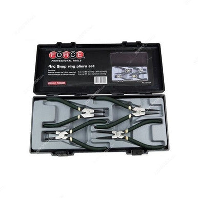 Force Moulded Grips Plier Set, 5046, 4 Pcs
