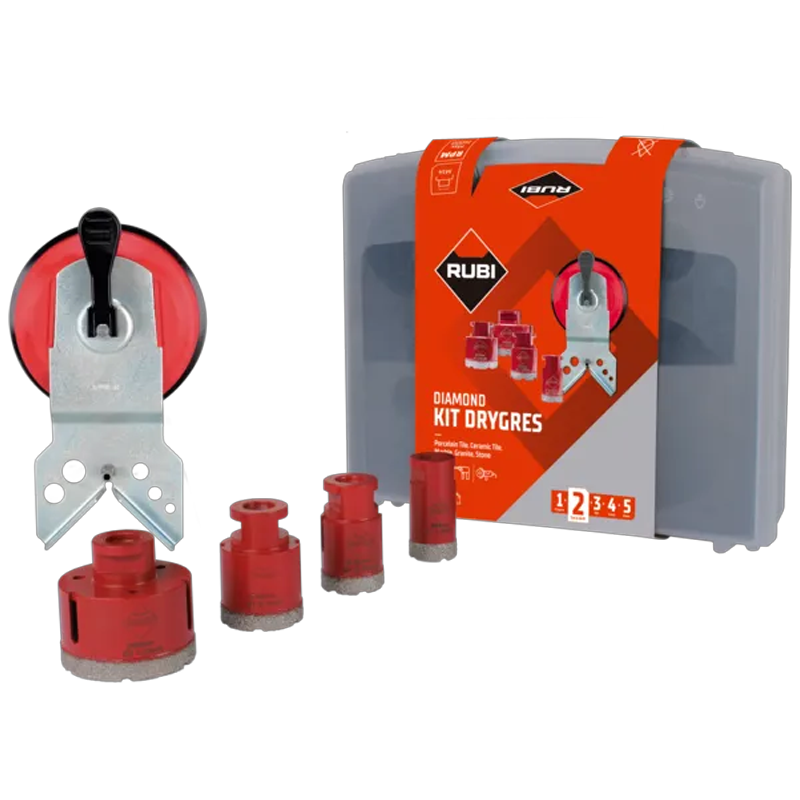 Rubi 6 Cutter Diamond Drill Set 20-65mm 50903