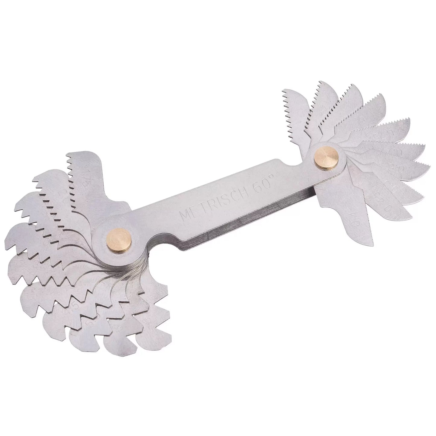 Draper Tools - 51070 - 20 Blade Screwpitch Gauge Set, 0.4 - 6mm