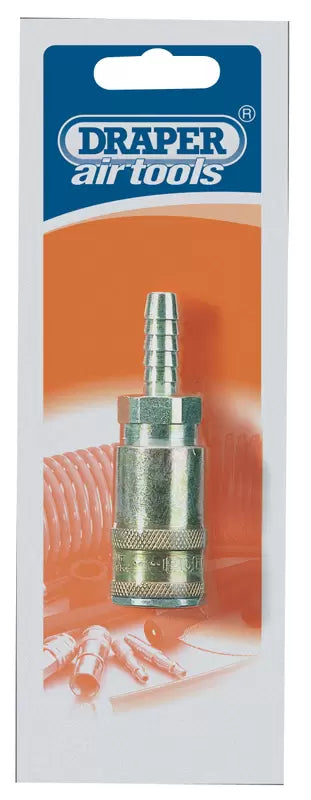 Draper Tools - 51416 - 5/16" Bore Vertex Air Line Coupling with Tailpiece
