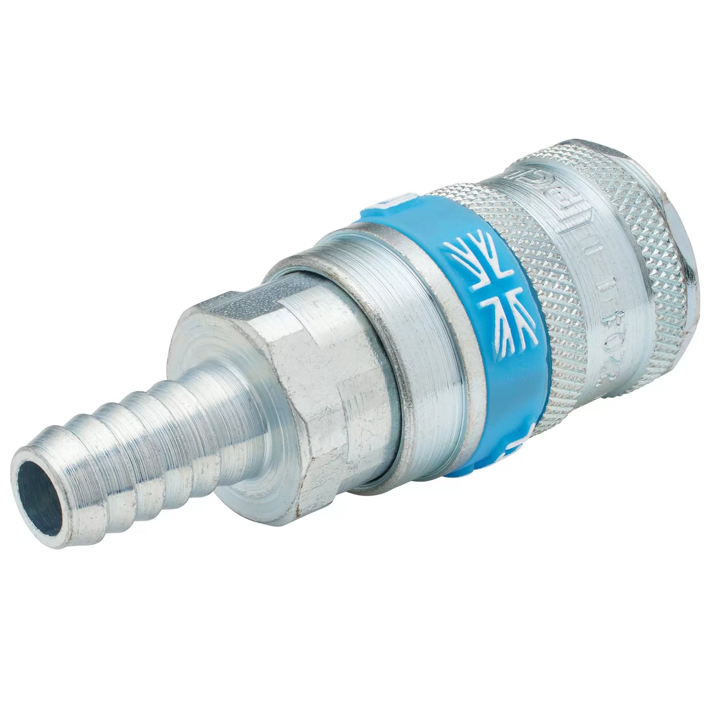 Draper Tools - 51417 - 3/8" Bore Vertex Air Line Coupling with Tailpiece (Sold Loose)