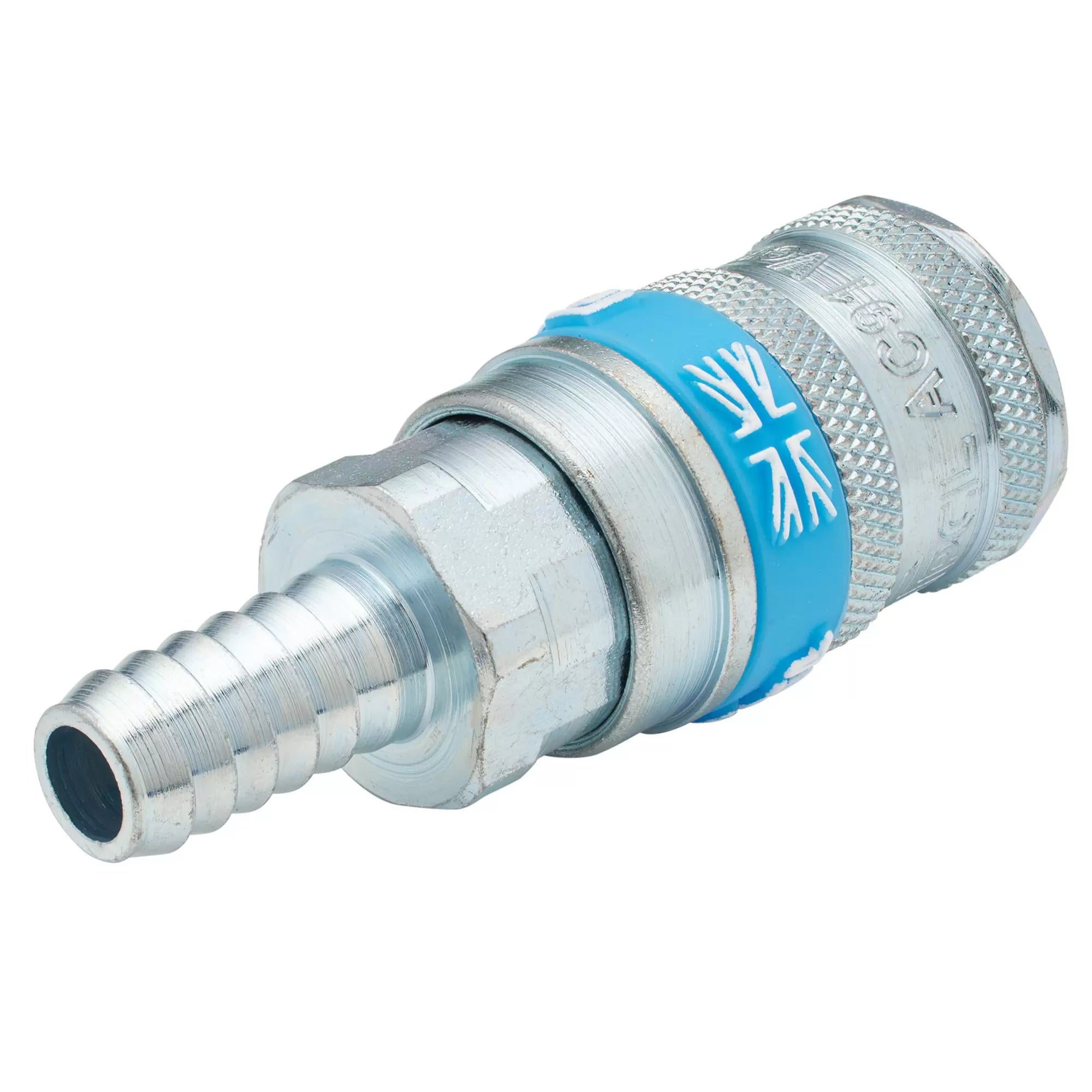 Draper Tools - 51418 - 3/8" Bore Vertex Air Line Coupling with Tailpiece