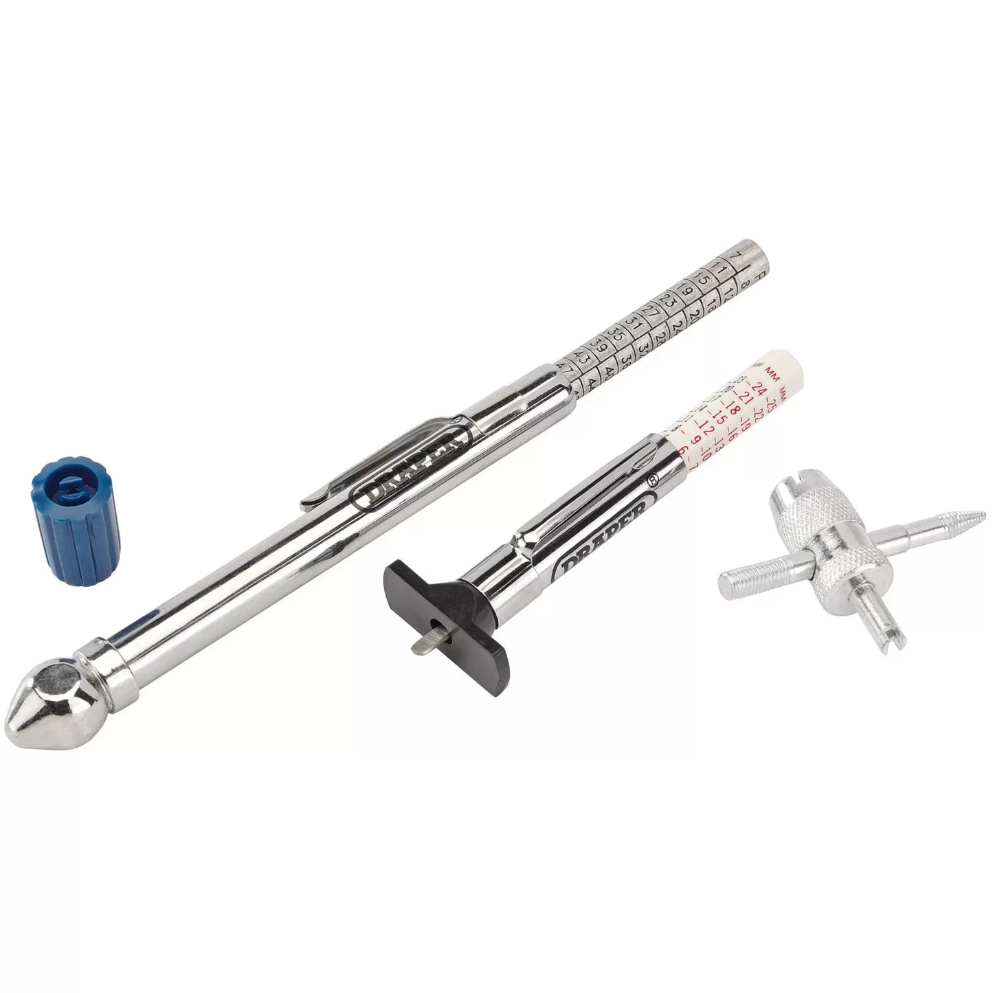 Draper Tools - 51550 - Tyre Service Kit (3 Piece)