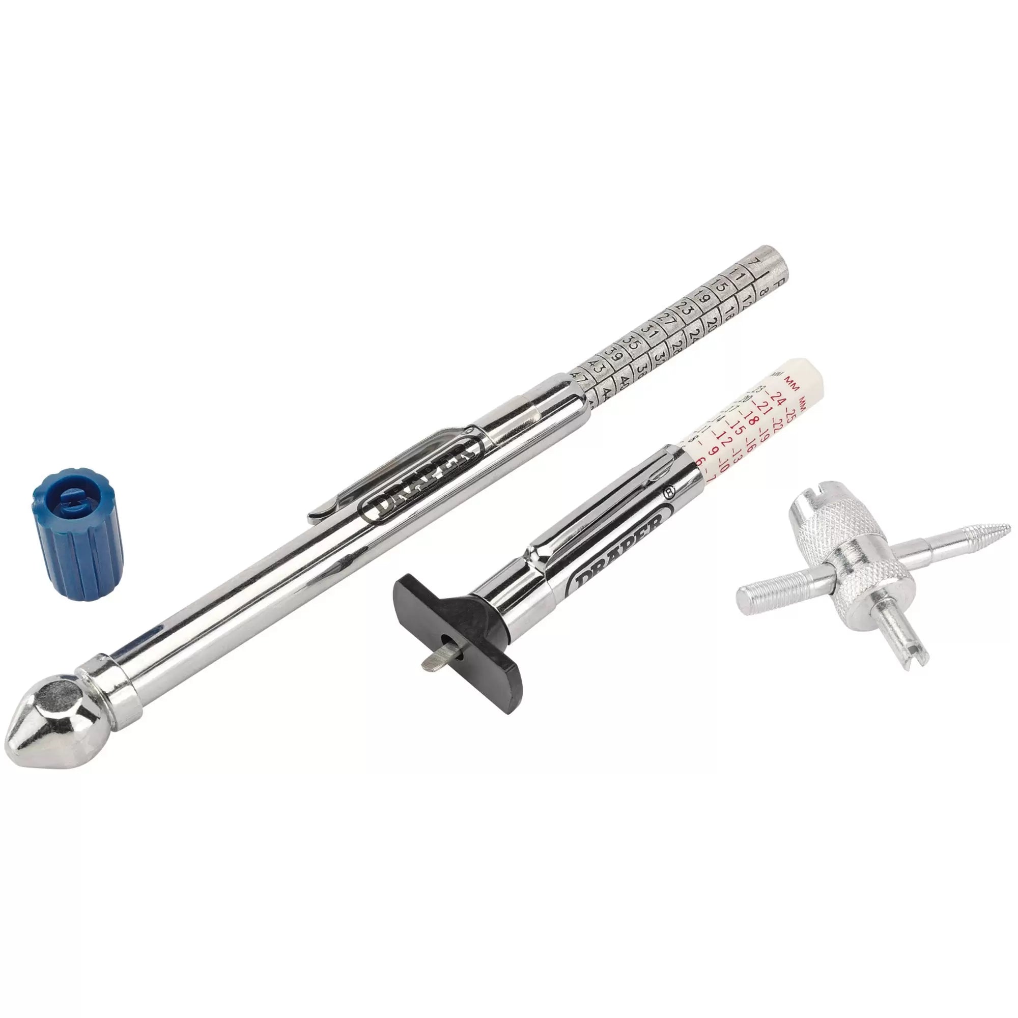 Draper Tools - 51550 - Tyre Service Kit (3 Piece)