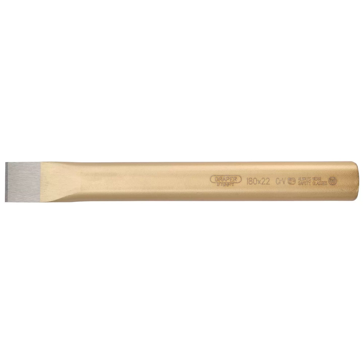 Draper Tools - 51611 - Draper Expert Flat Cold Chisel, 22 x 180mm