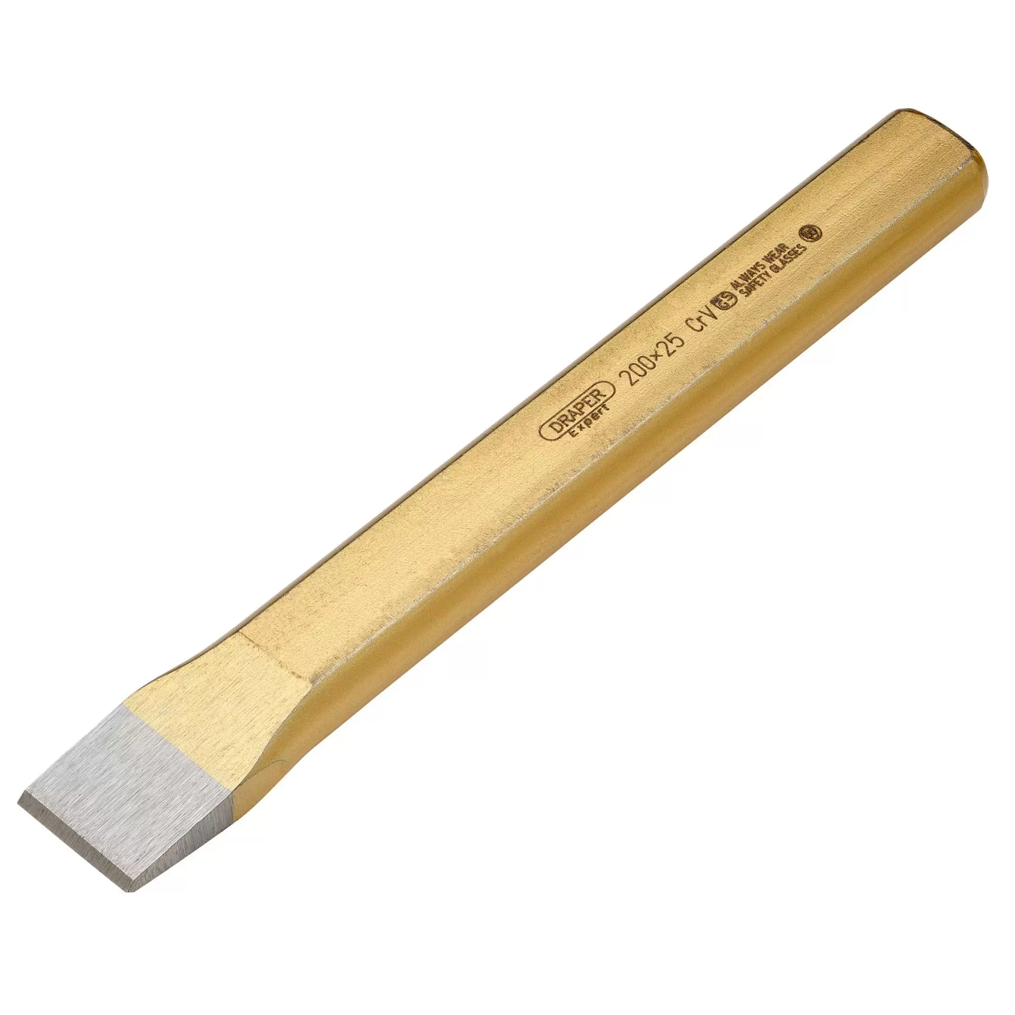 Draper Tools - 51629 - Draper Expert Flat Cold Chisel, 25 x 200mm