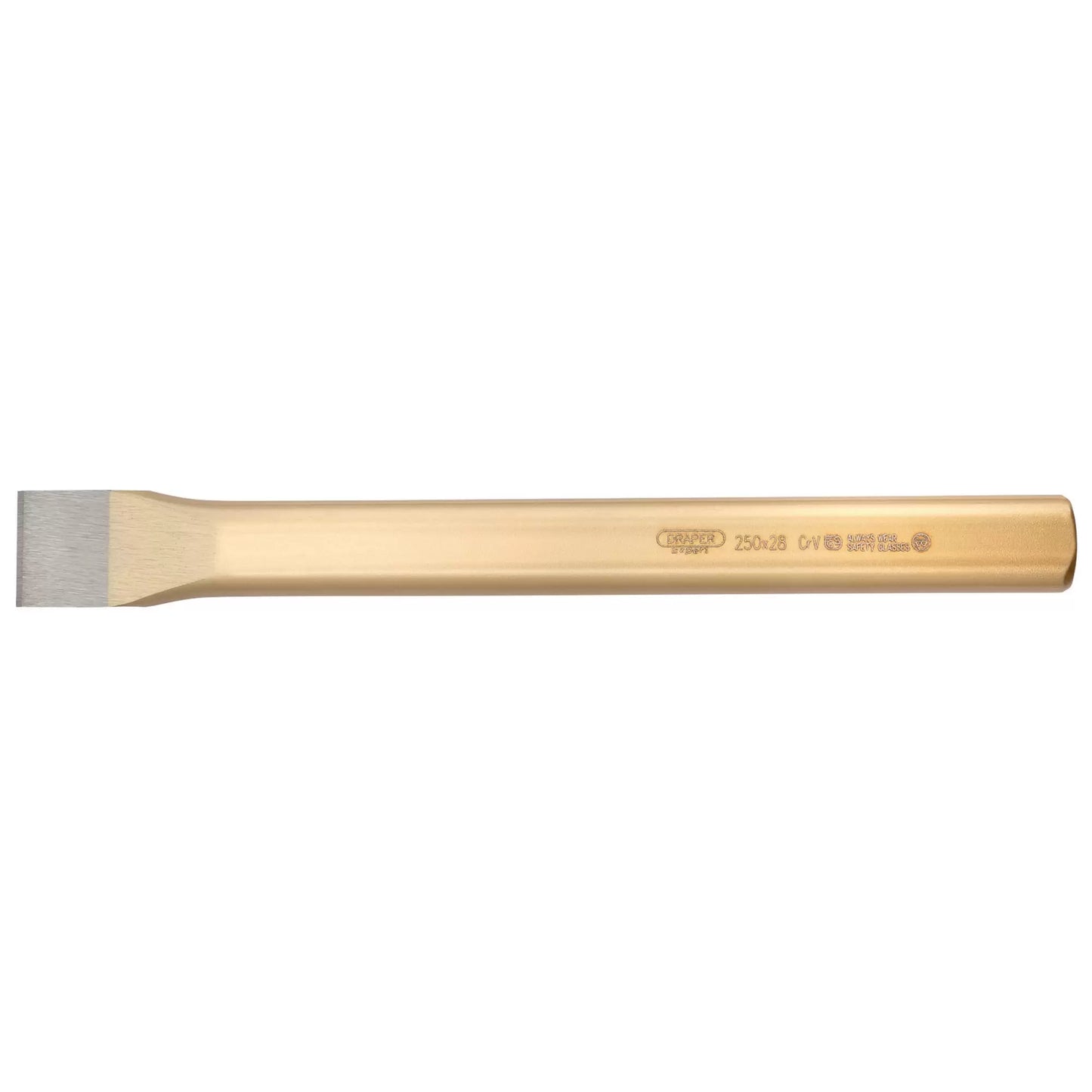 Draper Tools - 51637 - Draper Expert Flat Cold Chisel, 28 x 250mm