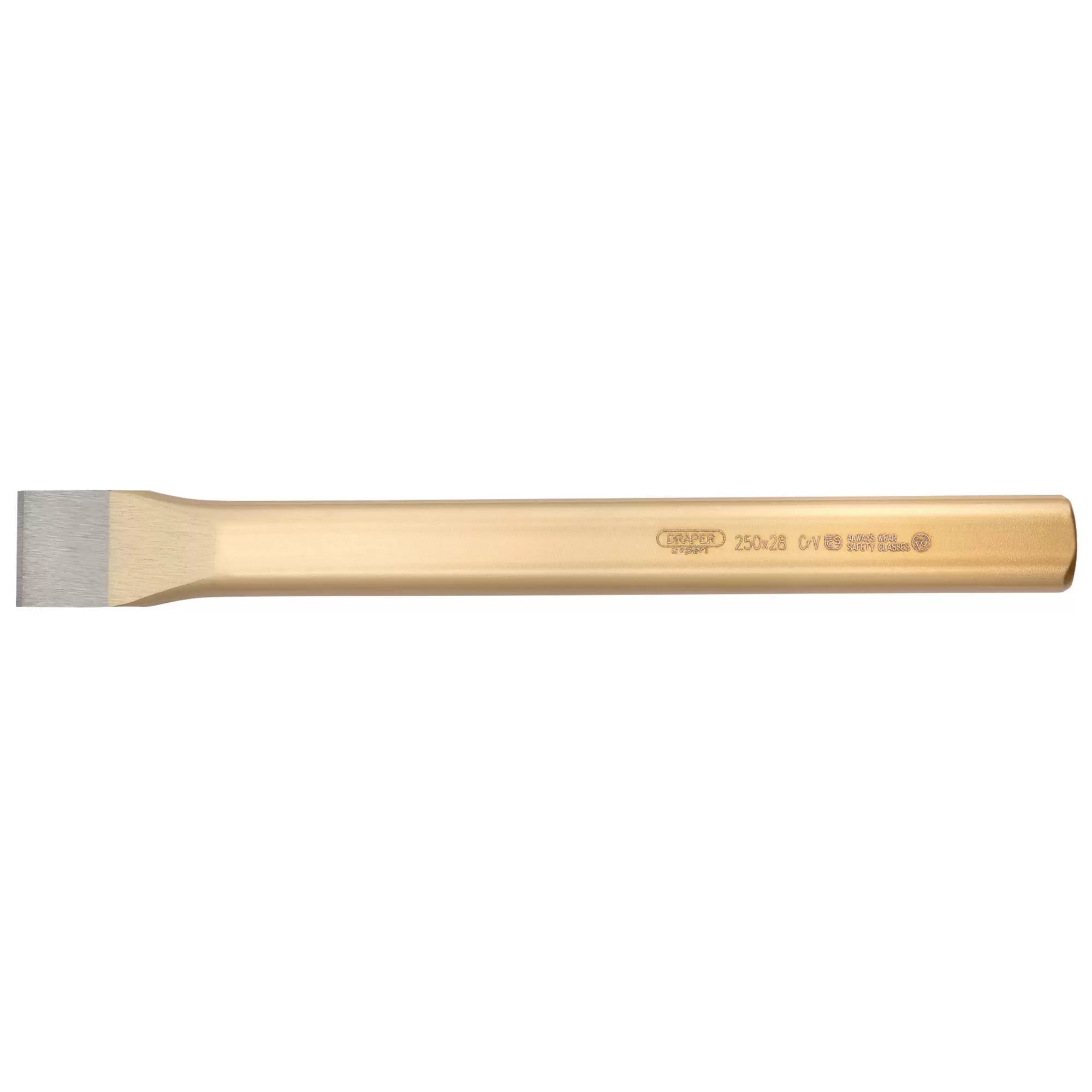 Draper Tools - 51637 - Draper Expert Flat Cold Chisel, 28 x 250mm