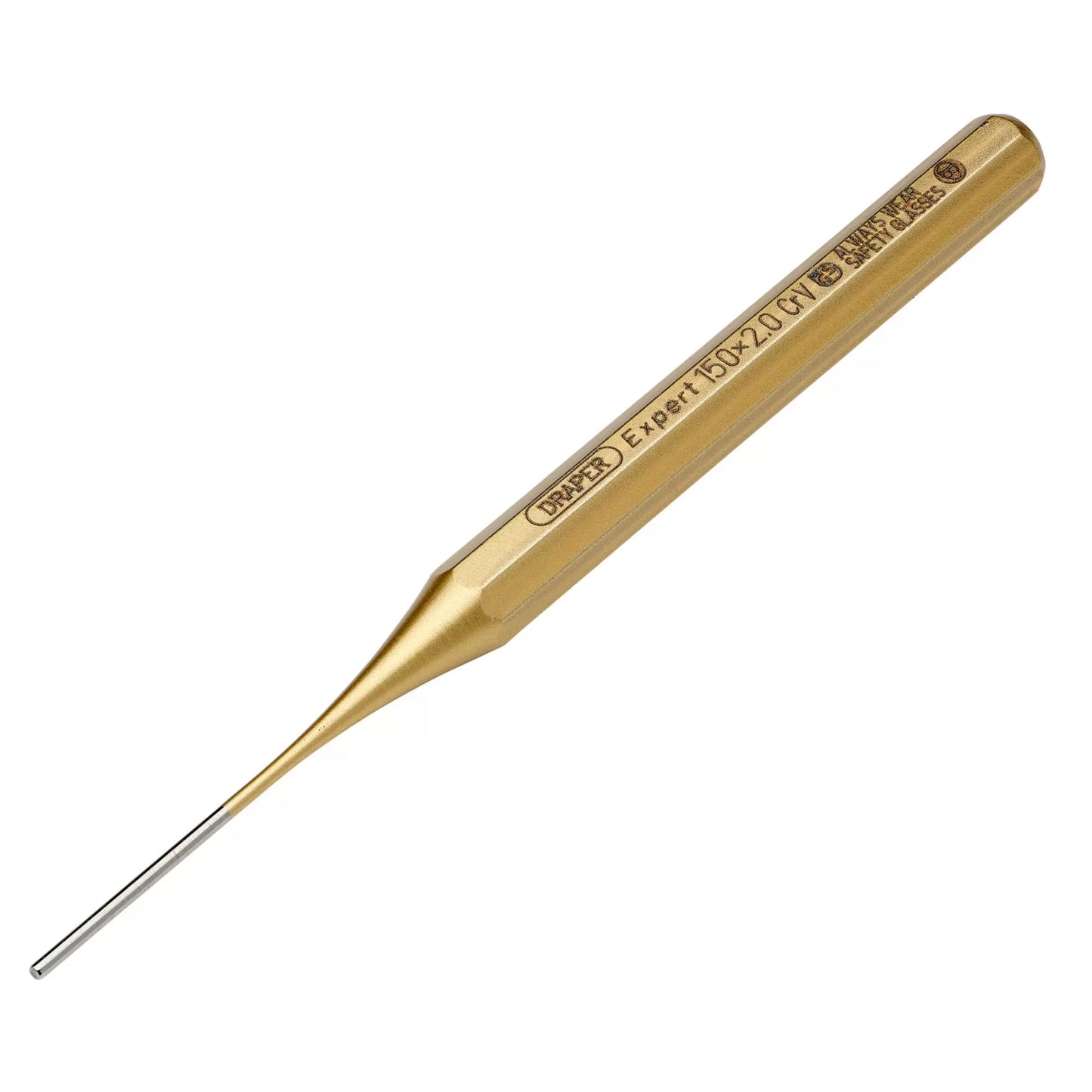 Draper Tools - 51645 - Draper Expert Octagonal Parallel Pin Punch, 2 x 150mm