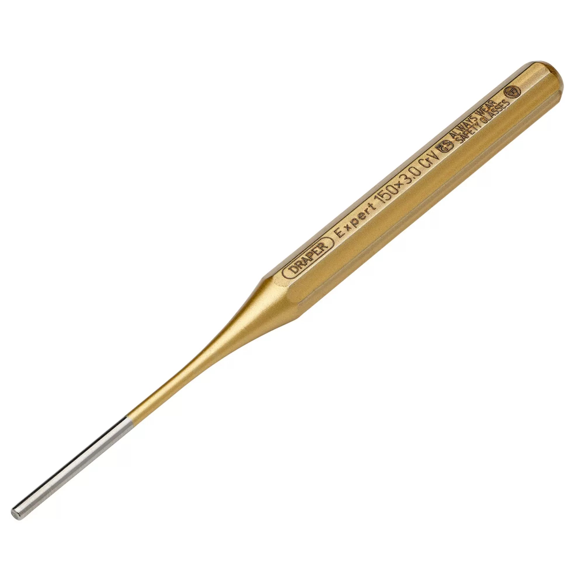 Draper Tools - 51661 - Draper Expert Octagonal Parallel Pin Punch, 3 x 150mm
