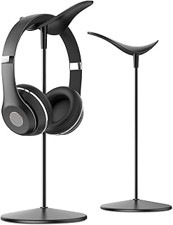 Lamicall Headphone Stand, Desktop Headset Holder, Black
