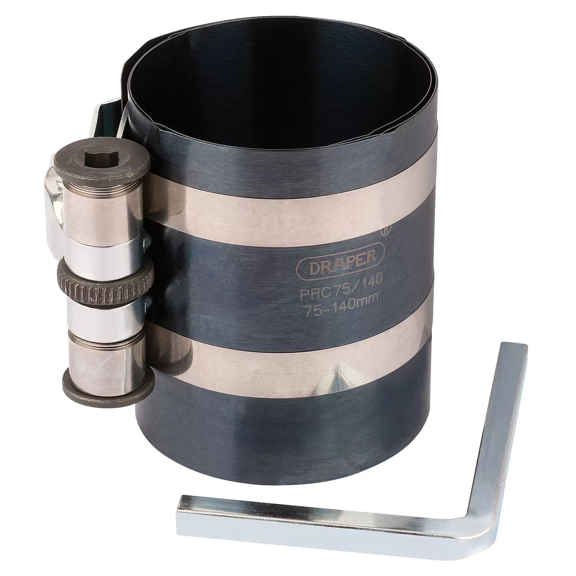 Draper Tools - 51846 - Piston Ring Compressor, 75 - 140mm