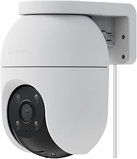EZVIZ C8C 4MP 2K+ Outdoor WiFi Camera, 360° Coverage, Auto-Zoom Tracking