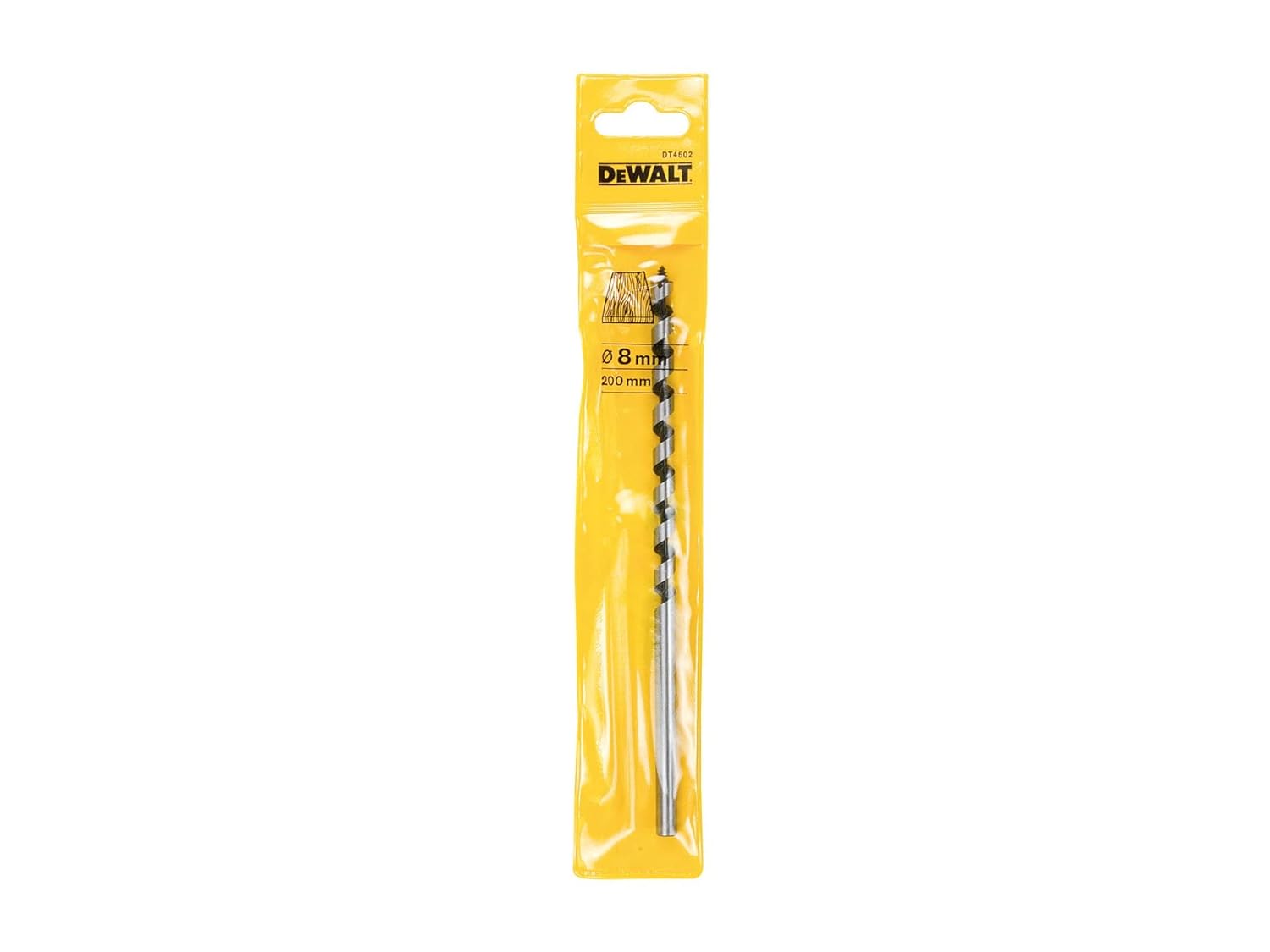 Dewalt Wood Auger Drill Bit - 16mm x 200mm x 100mm - SKU: DT4610-QZ