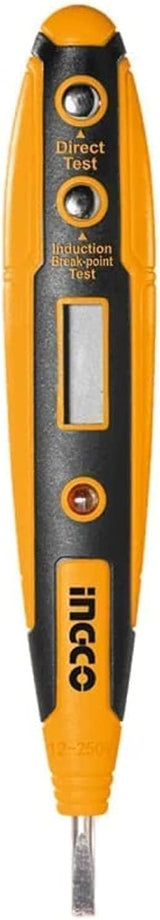 INGCO Digital Voltage Tester Pen – AC 12-500V with LCD Display – HSDT2201