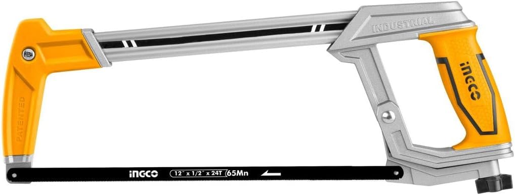 INGCO Professional 12-Inch Adjustable Hacksaw Frame – HHF3088