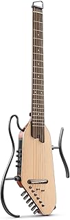 Donner Acoustic Electric Guitar HUSH I PRO Travel Guitar Kit
