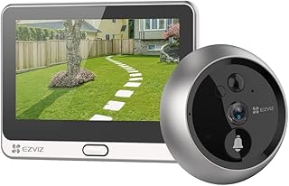 EZVIZ DP2C 1080p Video Door Viewer with 4.3" Screen, Built-in Chime, PIR Motion Detection