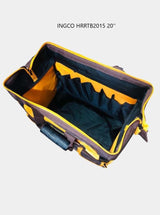 INGCO 20" Heavy-Duty Rolling Tool Bag – 30L Capacity, 19 Pockets, 2 Wheels – HRRTB2015