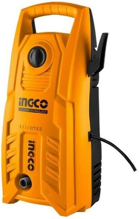 INGCO 1400W Electric Pressure Washer – 130 Bar, 5m Hose, Compact – PW14001