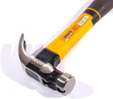 INGCO 16 oz (450g) Fiberglass Claw Hammer – HCH81016