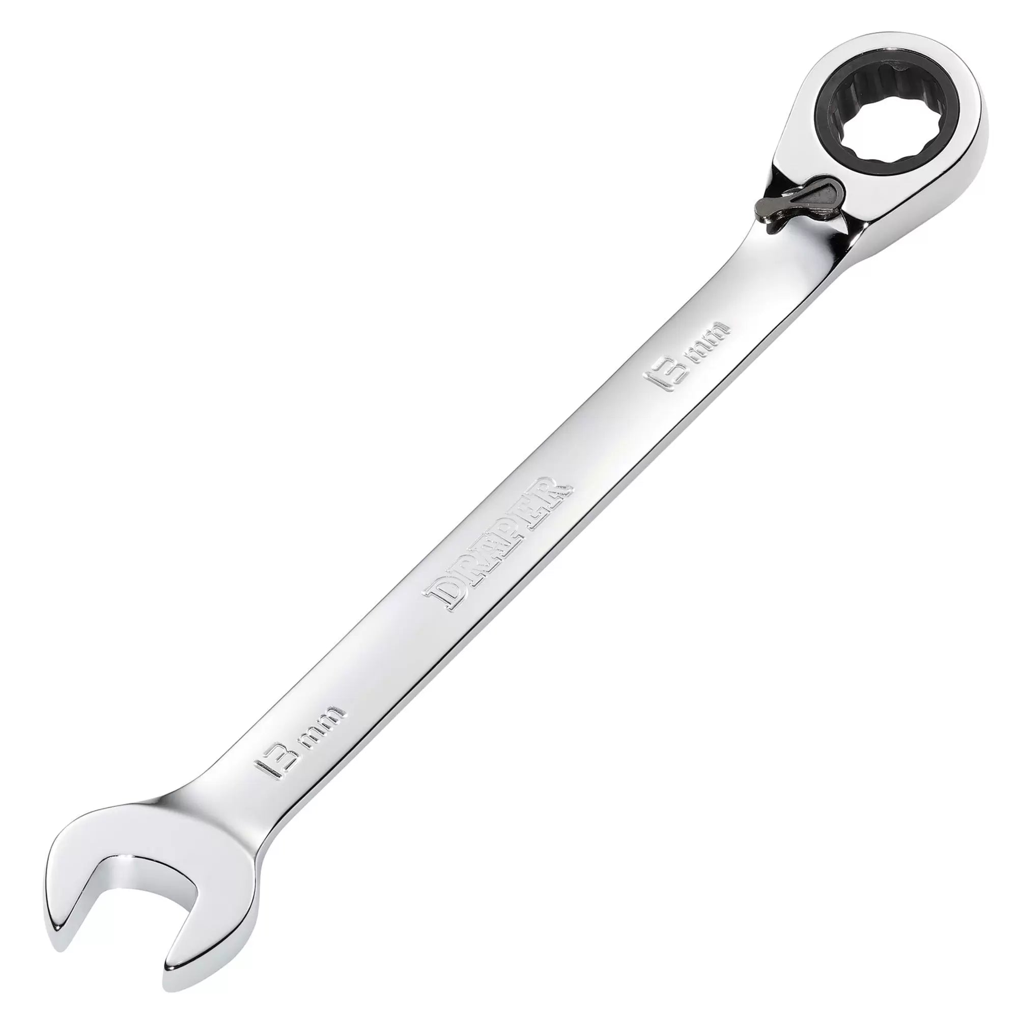 Draper Tools - 52001 - Draper HI-TORQ® Metric Reversible Ratcheting Combination Spanner, 13mm