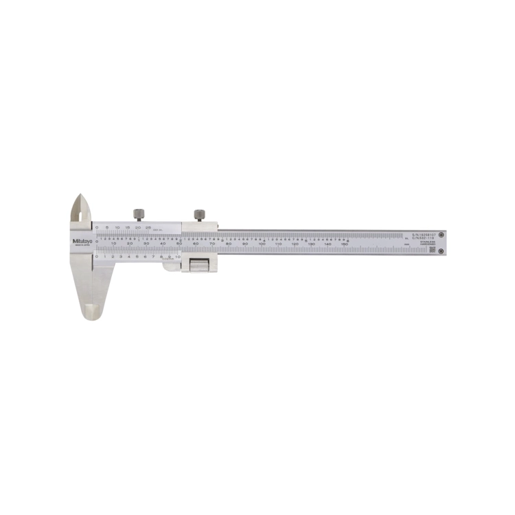 Mitutoyo 532-119 Vernier Caliper Fine Adjustment 0–130mm (0–5″)