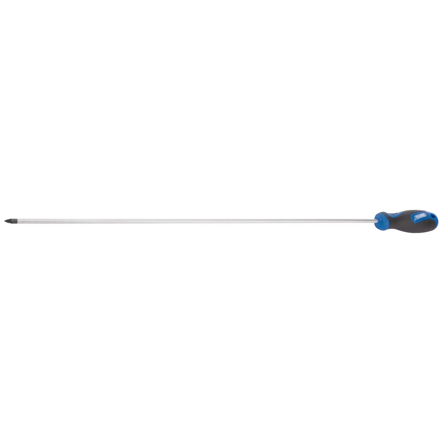 Draper Tools - 53487 - Extra Long Reach Soft Grip PZ Type Screwdriver, No.1 x 450mm